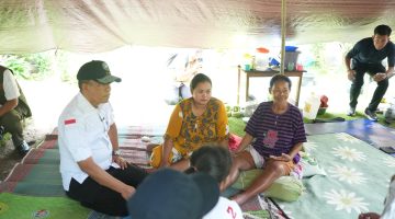Gubernur Sulteng kunjungi lokasi terdampak gempa bumi di Sigi