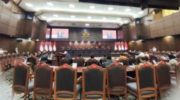 MK Tolak Permohonan Anggota PBB atas UU Partai Politik